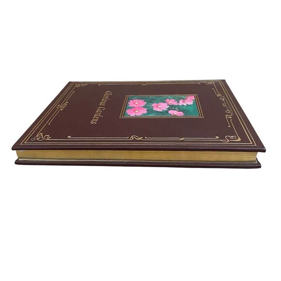 "Glorious Gardens" Roundtable Press Leather Bound HC Jaqueline Heriteau Book - Picture 6 of 16